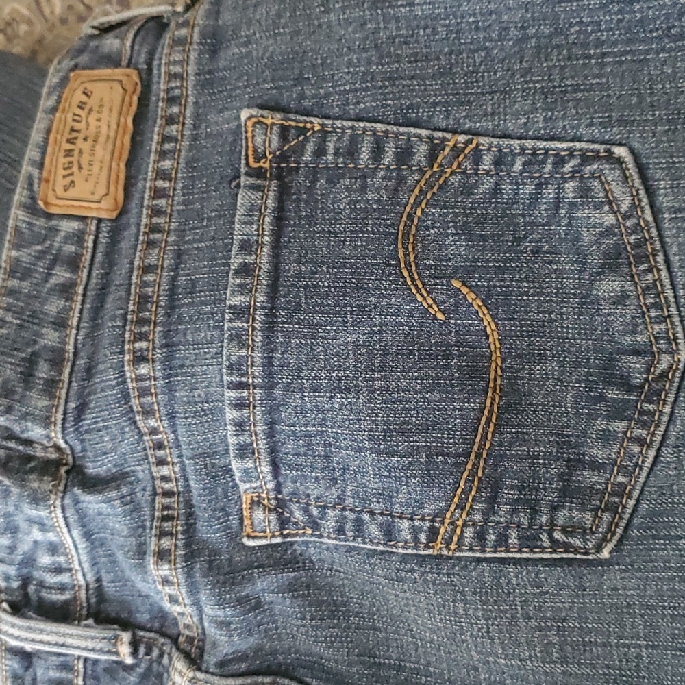 Levi's Signature Low Rise Bootcut Size 16 - Picture 6 of 8